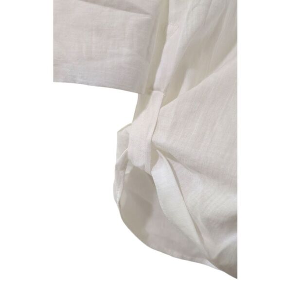 Roberta Furlanetto Main Blouse Tunic in White 100% Cotton Womens EU 42, US 6 NWT - Picture 7 of 9